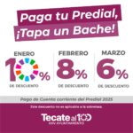 Invita Gobierno de Tecate a aprovechar descuentos en el pago de predial